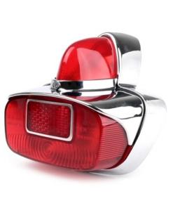 Feu arrière origine SIEM en métal chromé pour Vespa 150 GL / 160 GS / Gt 1ére série / Vna / Vnb