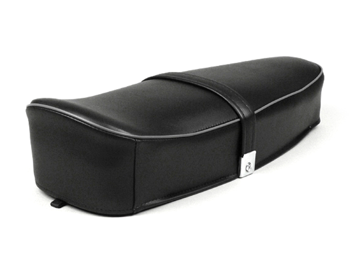 Selle Noire Monoplace Pour Vespa 50 Special R/L/N | Cuir, Design D'Origine, Confort Ville