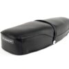 Selle noire légèrement bleuté (comme la véritable selle de Rally)  pour Vespa 180 / 200 Rally - qualité Italienne