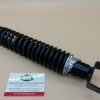 Amortisseur arrière réglable "carbone"  pour Vespa 50 / 90 / 125 primavera / PX / T5 / SUPER / RALLY / GS 160 / 180 SS ... (longueur totale 370 mm)