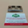 Cache commutateur de phare (commodo) en inox poli chrome pour Vespa PX 125 / 150 /200 arco et Millenium / T5 / Pk