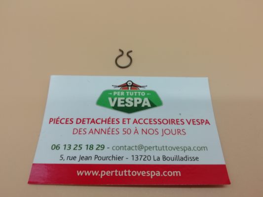 Clips de fixation des mâchoires de frein avant et arrière pour Vespa ( vendu à l'unité)