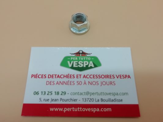 Écrou d'embrayage hexagonal M12mm ( série pro ) pour Vespa 160 Gs / 180 Ss / 180 / 200 Rally / Ts / Sprint / Gtr / Vbb / Px