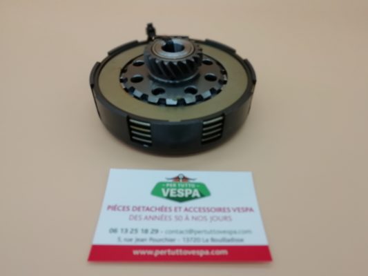 Embrayage complet pour Vespa type cosa2 pour vespa Px 80-125-150 /  Cosa 125 - 22 dents - 8 ressorts / pour pignon élastique 67/68 dents