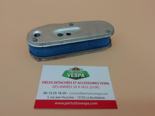 Filtre à air du carburateur (grand modèle) pour Vespa Sprint / Gtr / Px (version sans trou au dessus des gicleurs "coeur")