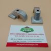 Pontets de fixation de béquille en aluminium pour Vespa acma  D. 15 mm