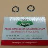 Clips de maintien (agrafe) du garde boue (protection) arrière pour Vespa Px (vendu par 2)