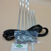 Jeu de baguettes complet du marchepied pour Vespa 50 / 90 / 125 Primavera / ET3