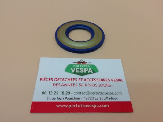 Joint spy du vilebrequin BLEU coté embrayage D. 31 - 62 - 5,8 pour Vespa Sprint / Gtr / 180 / 200 rally / Px Etc