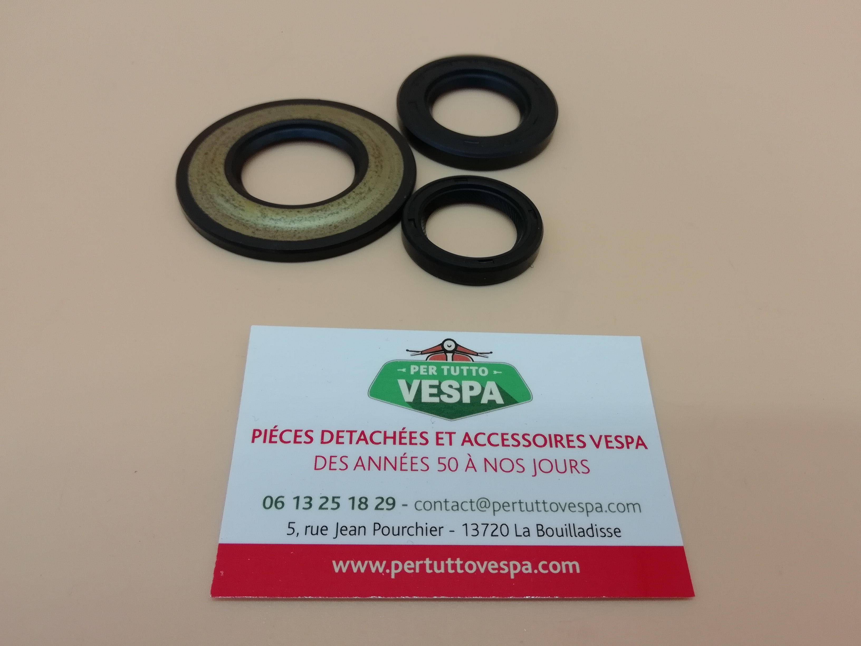 Joint Spi De Vilebrequin Prox Pour Yamaha TDR 125 (1987-2004), Dimensions 25x44x8 Mm, Neuf - 5