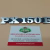Monogramme d aile (badge-logo)  PX 150 E  pour Vespa Px