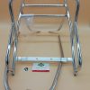 Porte bagage arrière chromé pour Vespa PX avec poignée de maintien et tube de contour de selle ( accessoire Cuppini )