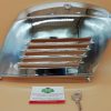 Porte moteur chromée avec serrure pour Vespa 50 / 125 Primavera / ET3