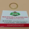 Rondelle d'épaisseur en laiton du plateau d'embrayage pour Vespa Vnb / Ts / Sprint / Gtr / Rally / 150 Gl / Gt / Super / Px / T5 / Cosa