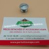 Vis cache (bouchon) de l'engrenage de compteur pour Vespa 50 / 125 Primavera / ET3 ( bas du tube de fourche ) petite coque
