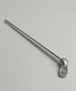 Tirette du robinet d'essence (embout alu) L. 165 mm pour Vespa PX / Sprint / Gtr / Rally / VNB / VBB / GT / GS / GL...