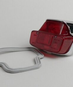 Feu arrière chromé pour Vespa 150 GL / GT / 180 SS / Rally / Sprint / VNB6 ...