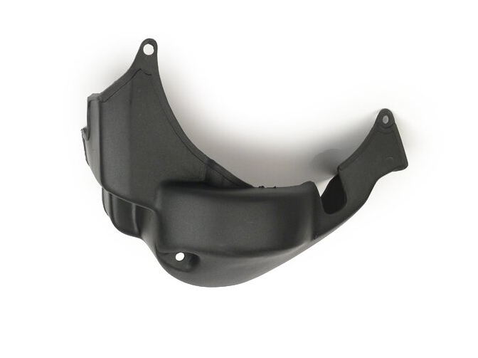 Protection (coiffe) du carter moteur pour Vespa T5 / adaptable PX / Cosa / LML (version avec et sans démarreur - elestart)