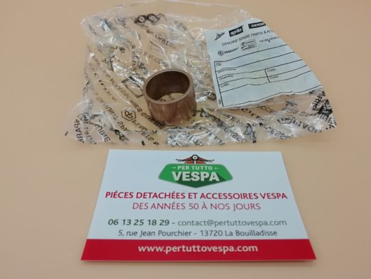 Bague en bronze du plateau d embrayage 24/28/17,4 pour Vespa Sprint / Gtr / Vbb / Vnb / Rally / Ts / Px ( origine piaggio )