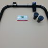 Béquille centrale pour vespa px 80 / 125 / 150 / 200 (noir satiné)