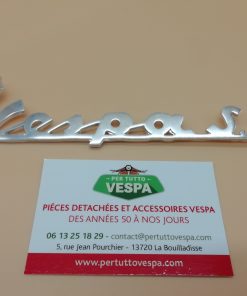 Monogramme (badge, logo) de tablier VESPA SS pour Vespa 180 SS