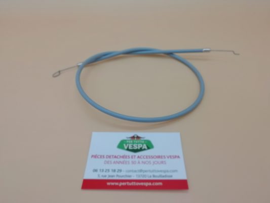 Transmission de starter complète (cable+gaine) pour Vespa GTR / sprint / Rally / PX 1 ére série - Long gaine 47 cms