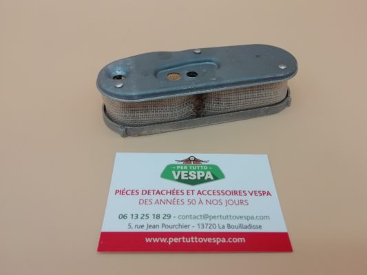 Filtre à air origine Piaggio pour carbu Si -  Vespa  PX 80-125-150-200 (version avec trous au dessus des gicleurs "coeur")
