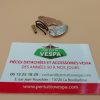 Levier chromé d'ouverture de la boite à gant (portière) pour Vespa Vba / Vbb / GT