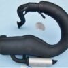 Pot d'échappement Leovince pour Vespa 50 avec cartouche alu