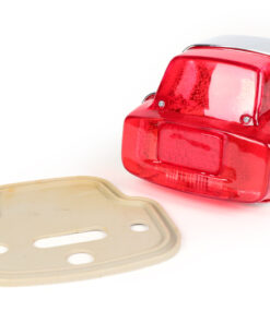 Feu arrière métal chromé pour Vespa SUPER 125 GT / SPRINT / VLB1T / VNL2 / 180 SS / GTR 1 série ...
