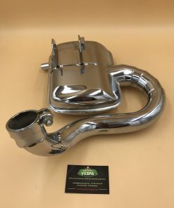 Pot d'échappement sport  SIP Road 3.0 pour Vespa PX 200 / rally / cosa ... VERSION CHROME
