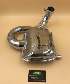 Alternative view of Pot d'échappement sport SIP Road 3.0 pour Vespa PX 200 / rally / cosa ... VERSION CHROME