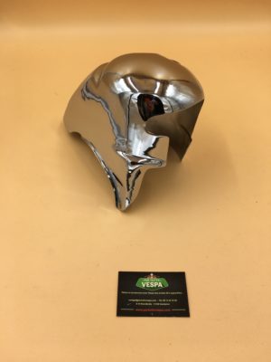 Coiffe de refroidissement moteur (cache cylindre) en inox poli pour Vespa 125 / 150  Px  / Gtr / Sprint / Ts / Super Etc