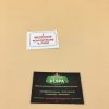 Sticker (autocollant) du réservoir pour Vespa "non ostruire il foro" rouge