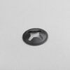 Clips pour fixation de crête du garde boue (original piaggio) pour vespa 50 - PX avant 84 - Primavera - GTR - Rally ...