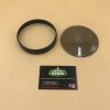 Vitre de compteur fumée avec contour noir  pour Px Arco / PK XL1 / GT 250 / GTV 125-250-300 et millenium d 105