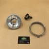 Phare avant complet avec cerclage chromé et porte ampoules pour vespa 125 primavera / ET3 / SS50-SS90 / 125-150 Super