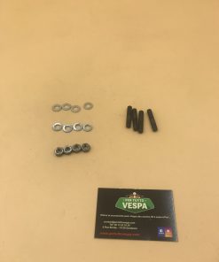Kit de goujons + écrous + rondelles de cylindre pour vespa 50 / spécial / pk