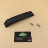 Crête de garde boue avant plastique noir mat pour vespa PX