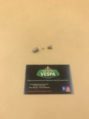 Serre cable de vitesse pour Vespa (avec tampon laiton)