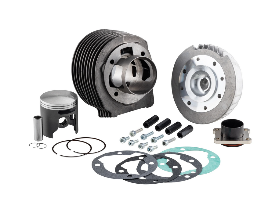 Kit VMC racing Super G 2.0 en fonte 177cc D63 ( culasse, cylindre , piston complet , joint ) pour vespa PX 125-150 / sprint / GTR / TS ( ce produit est exclusivement réservé à la compétition )