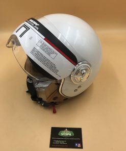 Casque NOX jet Idol blanc nacré avec visière taille S