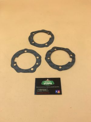 Jeu de 3 joints d'embase pour cylindre Pinasco 213/225cc (0.25mm / 0.50mm / 0.75mm) pour Vespa Px 200 / rally 200 /cosa 200
