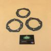 Jeu de 3 joints d'embase pour cylindre Pinasco 213/225cc (0.25mm / 0.50mm / 0.75mm) pour Vespa Px 200 / rally 200 /cosa 200
