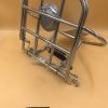 Porte bagage arrière (avec support roue de secours 8") accessoire cuppini pour vespa type N -VNA/VNB/150 VBA /VBB
