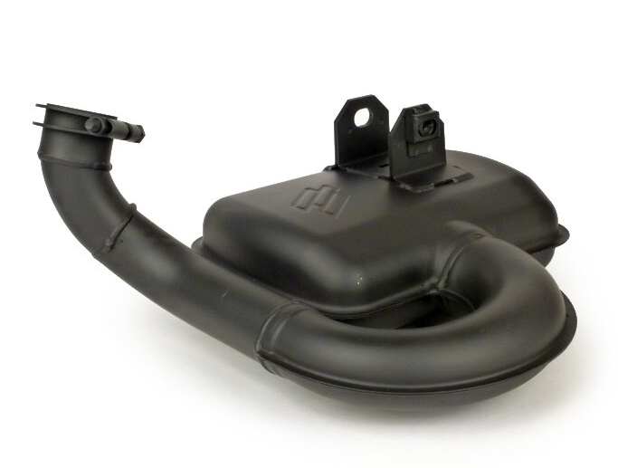 Pot d'échappement sport Polini Box pour Vespa PX 200 / rally / cosa ...