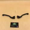 Paire de leviers sport noir laqué pour Vespa PX / Arco/ T5 / TS / GTR / (sans frein à disque)