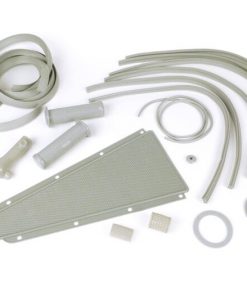 Kit complet de caoutchouc gris (19 pièces) pour vespa Rally180-200, TS125, Sprint150, Sprint Veloce150, GT125, GTR125, Super125, Super150, GL150
