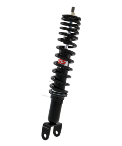Amortisseur arrière YSS (OD220-340P-01-88) noir / Pour Vespa PX 80/125/150/200 - 340mm-  T5 125cc, Rally180-200, Sprint150, TS125, GT125, GTR125, 50, Primavera, ET3
