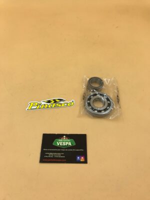 Set de roulements de vilebrequin pinasco pour vespa PX 80-125-150-200 / TS / GTR 2éme série (25x62x12 + 25x38x15)